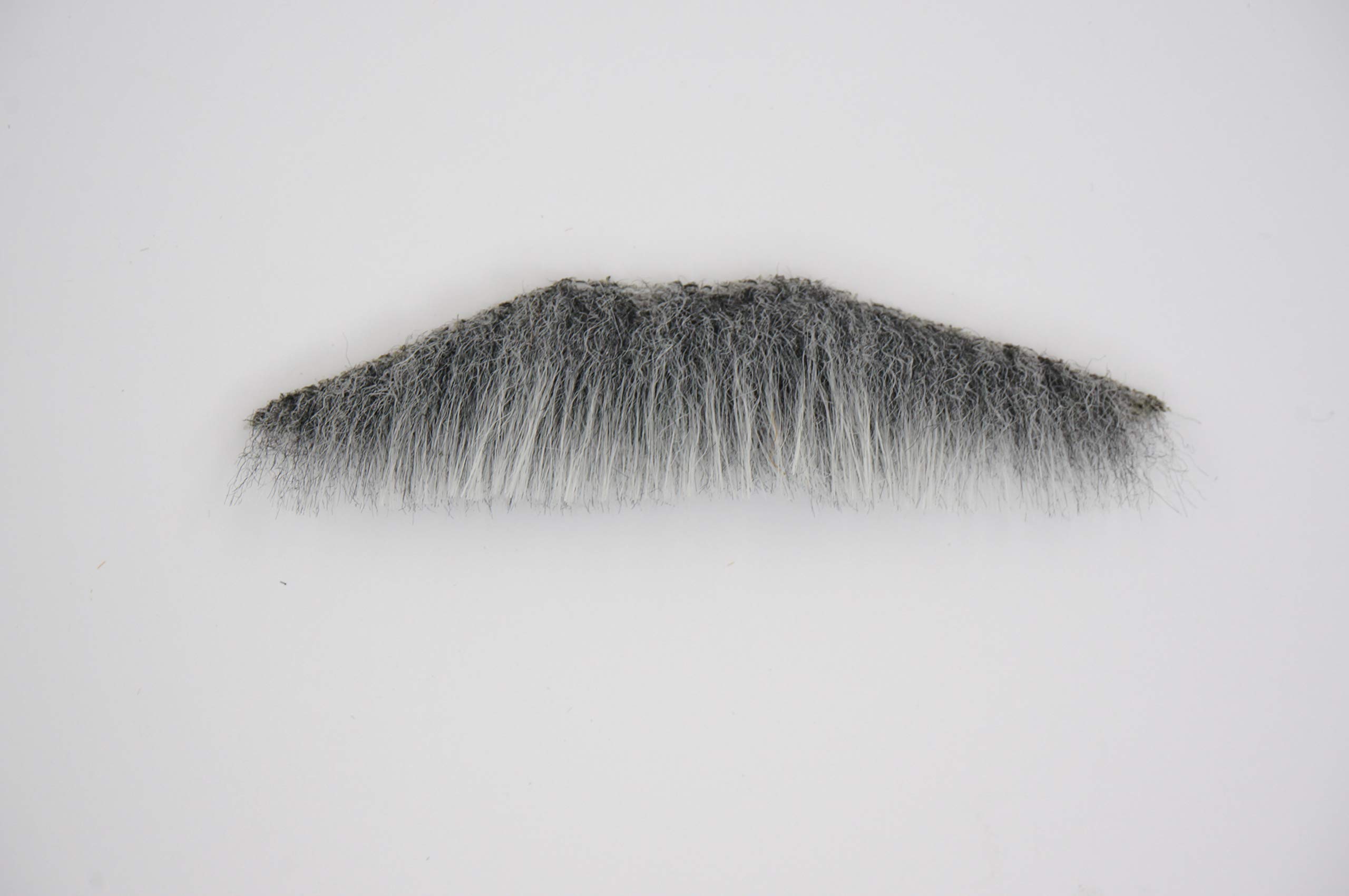 Mustaches Self Adhesive Fake Mustache, Novelty, Policeman False Facial Hair, Costume Accessory for Adults, Gray with White Color - Image 4