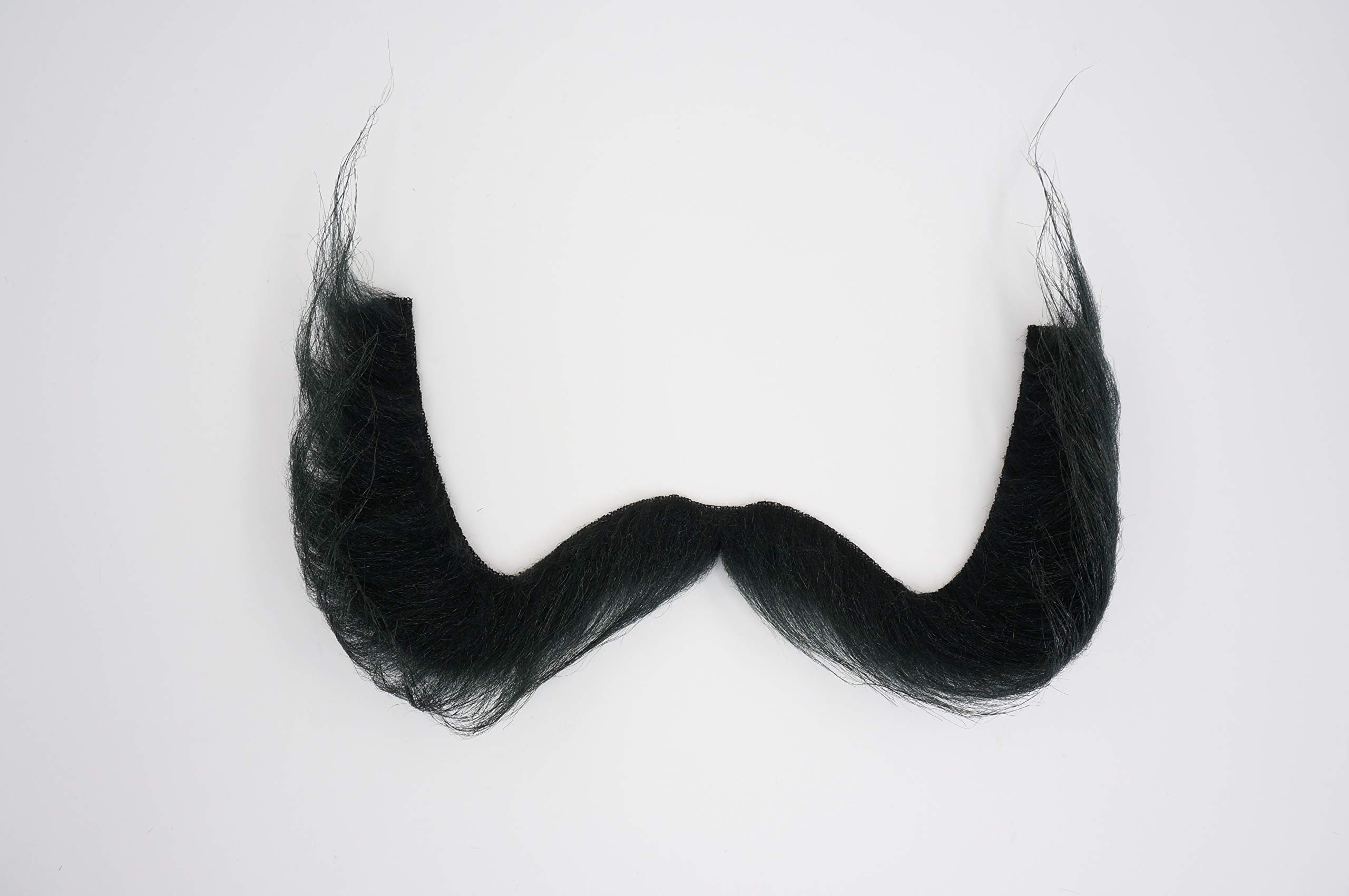 Mustaches Self Adhesive Hillbilly Fake Mustache and Sideburns, Novelty, False Facial Hair, Costume Accessory for Adults, Black Lustrous Color - Image 4