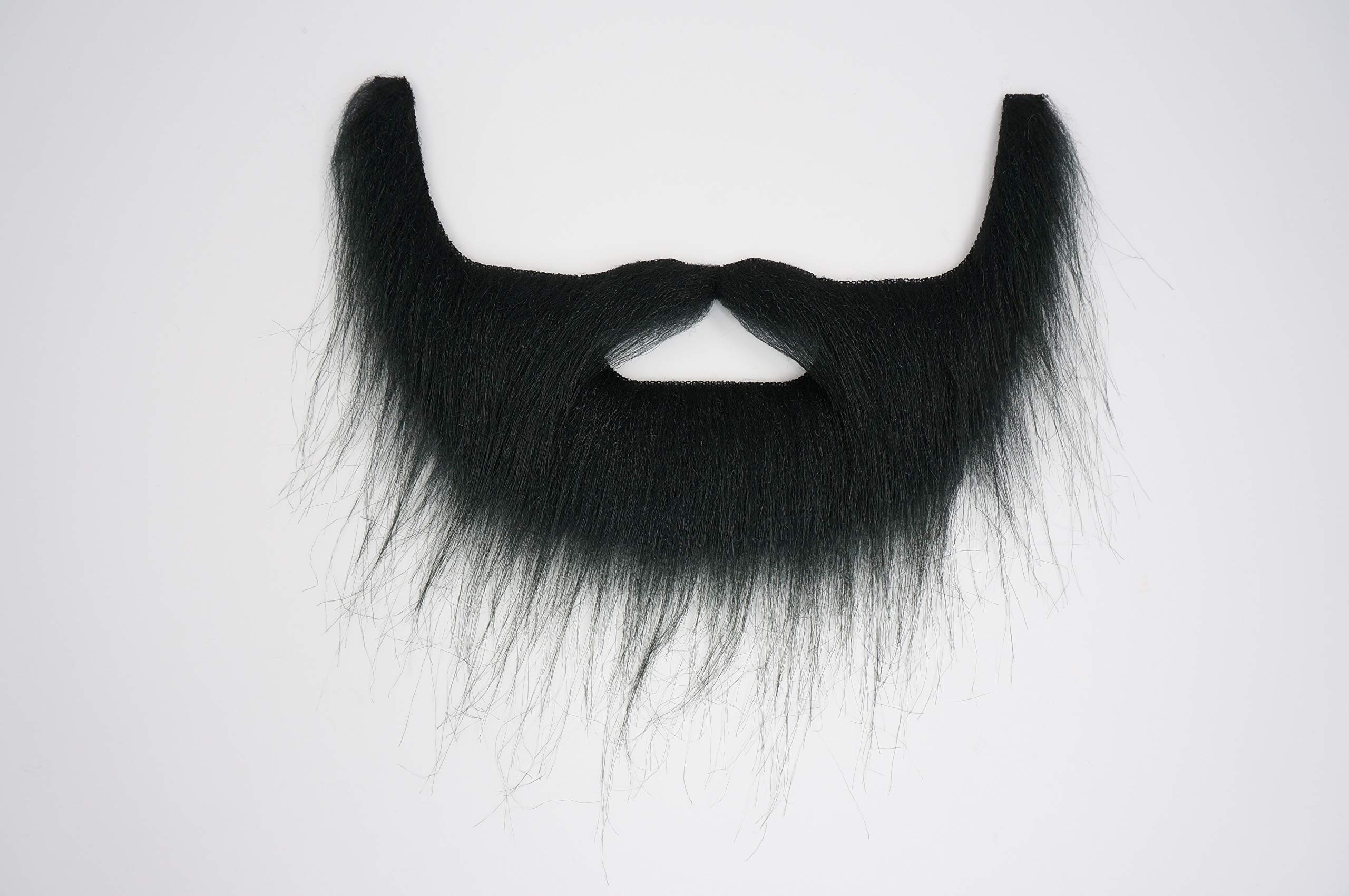 Mustaches Self Adhesive, Novelty, Hipster Fake Beard, False Facial Hair, Costume Accessory for Adults, Black Color - Image 4