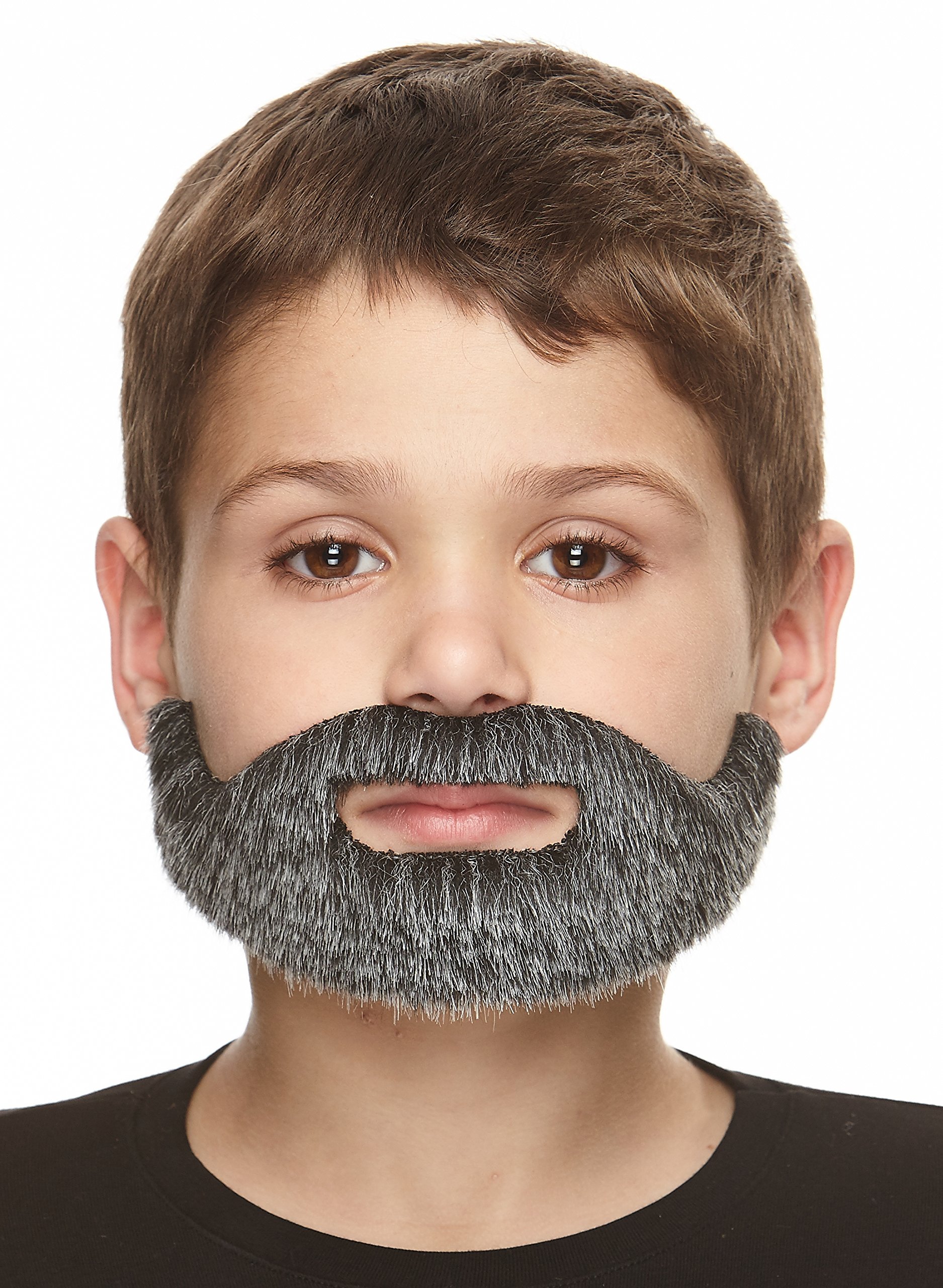 Mustaches Self Adhesive Short Boxed Fake Beard for Kids, Novelty, Small False Facial Hair, Costume Accessory for Children - Image 3